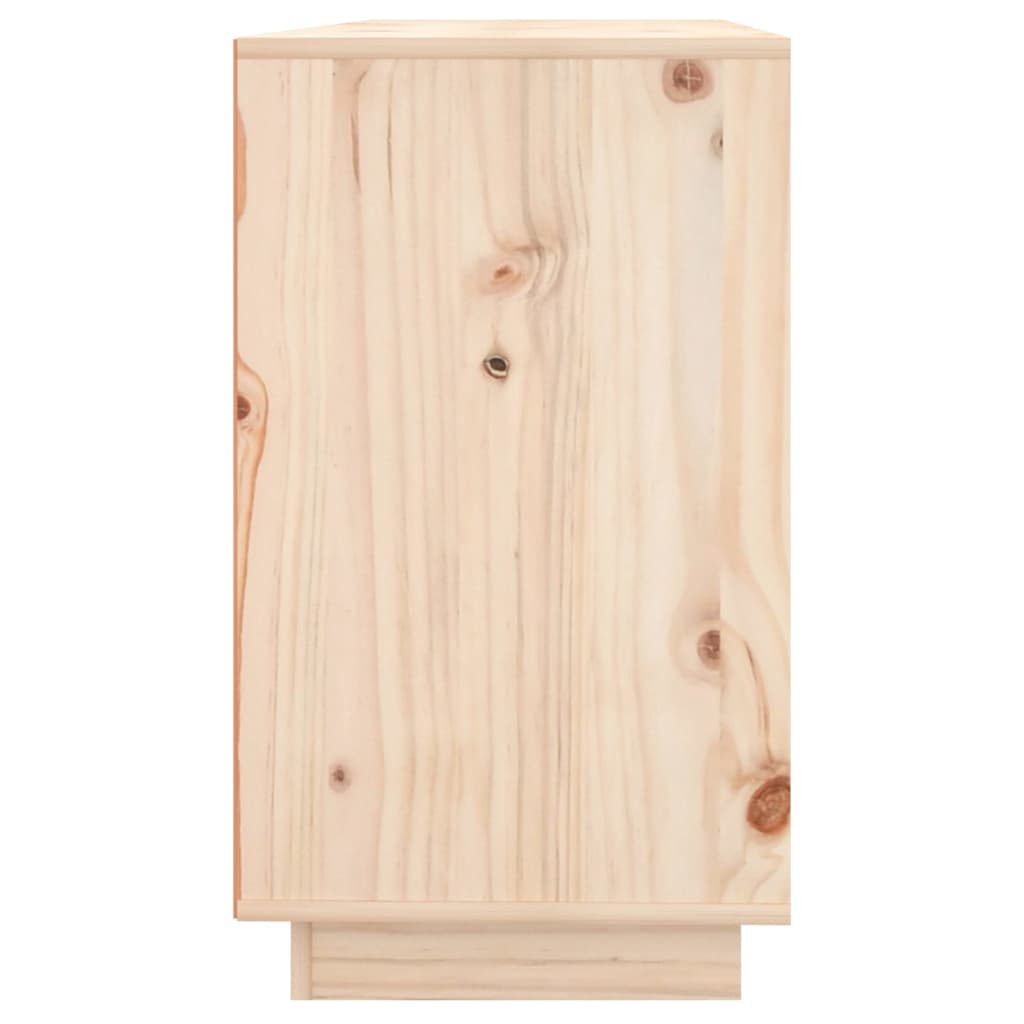 Vidaxl Cabinet, 111X34X60 Cm, Light Pine Wood