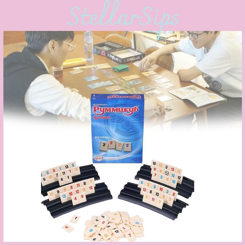 Russian Card Deck For Strategy Board Game With Educational And Puzzle Features For Kids And Adults