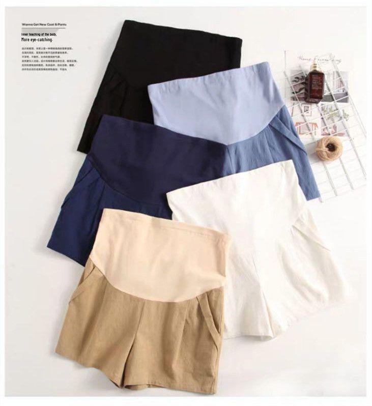 Cross-border Women's Summer Maternity Shorts - New Fashion Loose Fit Leggings