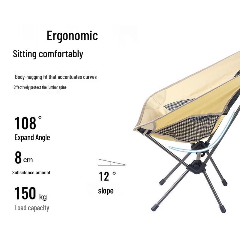 Nufeng Portable Outdoor Folding Moon Chair