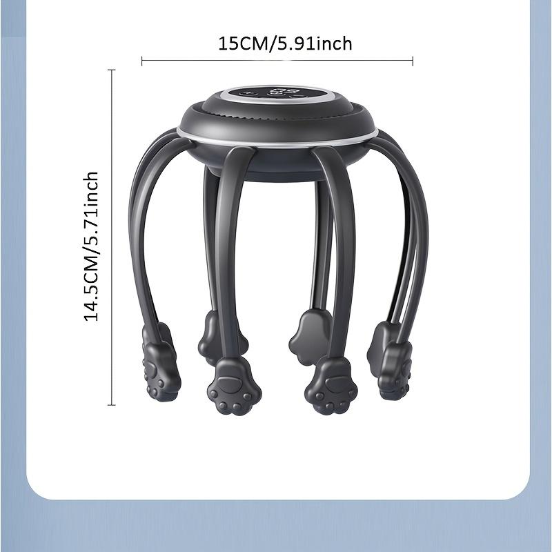 Head octopus massager usb charging model 500mah portable massager head massager massager