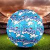 Blue Smurfs Print Size 5 Soccer Ball, Standard Match Football for Sports Game and Team Practice, Ideal Gift for Soccer Fans
