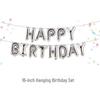 Happy Birthday Aluminum Balloon Letter Decorations