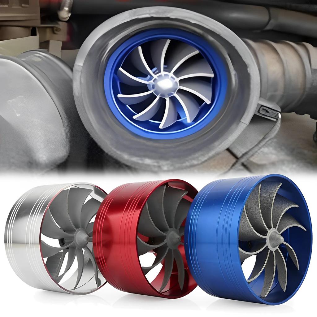 1PCS Automobile Single Sided Turbo Car Intake Turbo Vehicle Engine Turbocharger Power Conversion Car Modification Parts