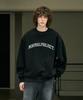 MINIMALPROJECT Cozy Heavyweight Peachskin Brushed Relaxed Fit Sweatshirt Mmt132-N [Black]