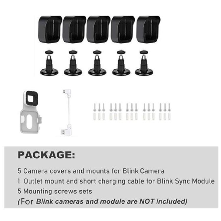 For All-New BlinkOutdoor Camera Weatherproof Protective Cover 360 Degree Adjust