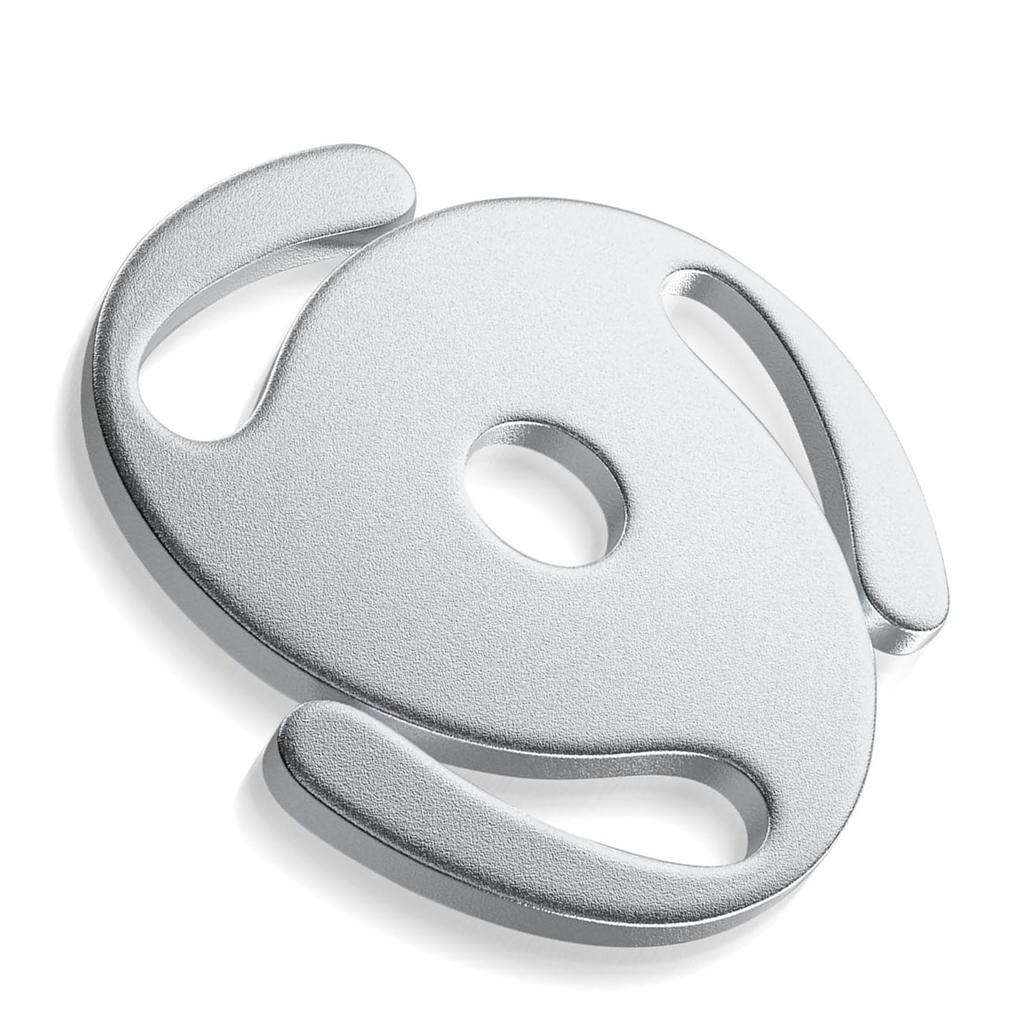 45 RPM Record Adapter Solid Aluminum Alloy High Stability 7 Inch Record 45 Record Spindle Adapter Inserts for Turntable