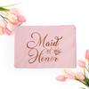 Team Bride Makeup Bag Bachelorette Party Cosmetic Bags Purse Bridesmaid Toiletries Organizer Pouch Wedding Bride Shower Gifts