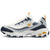 DLites 1.0 Fabric Synthetic Leather Retro Comfortable Shock Absorbing Durable Low Top Lifestyle Casual Shoes Men Sneakers 894290-OWBL
