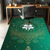 Club Santos Laguna Pattern Rug, Indoor/Outdoor Mat, for Picnic, Gameroom, Bedroom, Office, Living Room, Home Decor Carpet, Birthday Gift