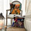Game M-Metroid Cool Soldier Pillow Case Pattern Printed Pillowcase for Living Room Sofa Cushion Cover & Bedroom Decor