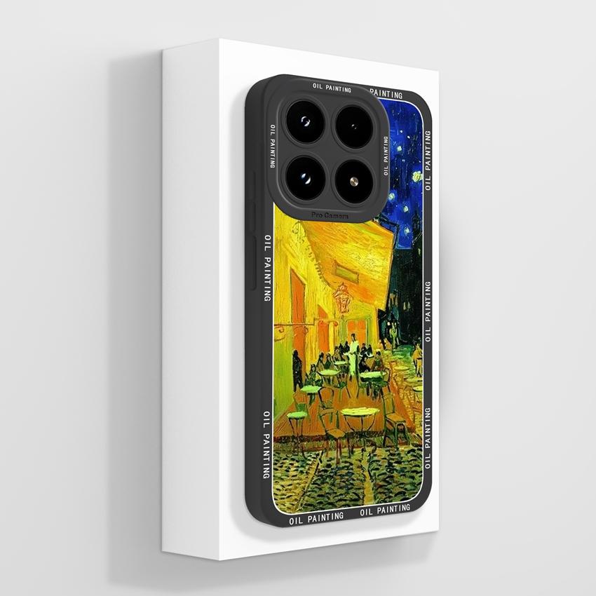 Geschikt Voor Xiaomi 17 13 12 15T 12T 12S Pro Telefoonhoesje Mode Gemengde Label Patronen Mode Vloeibare Siliconen Schokbestendige Shell Voor Xiaomi Bumper Hoes