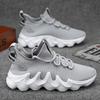 New Large Size Men's Shoes Light Breathable Socks Shoes Men's Low-top Fly-woven Sports Shoes Casual Versatile Outdoor