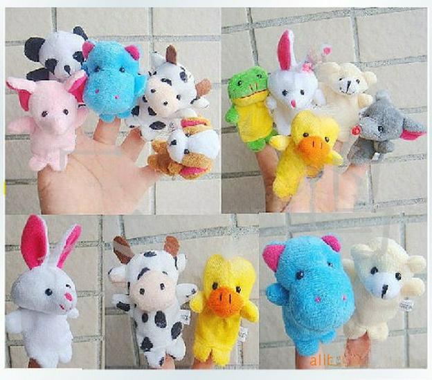 Loving Family Finger Puppets - Baby Toy Dolls