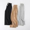 Girls' Spring 2025 Korean Style Straight-Leg Casual Pants for Kids