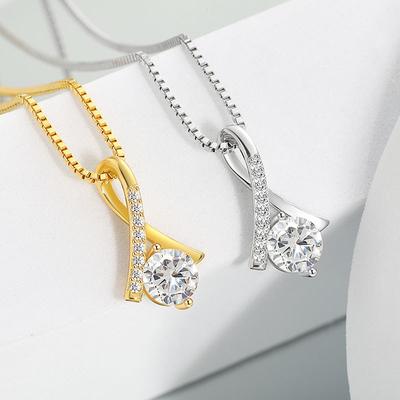 Herringbone-Shaped Collarbone Chain, High-End Minimalist Line Mermaid Tail Necklace