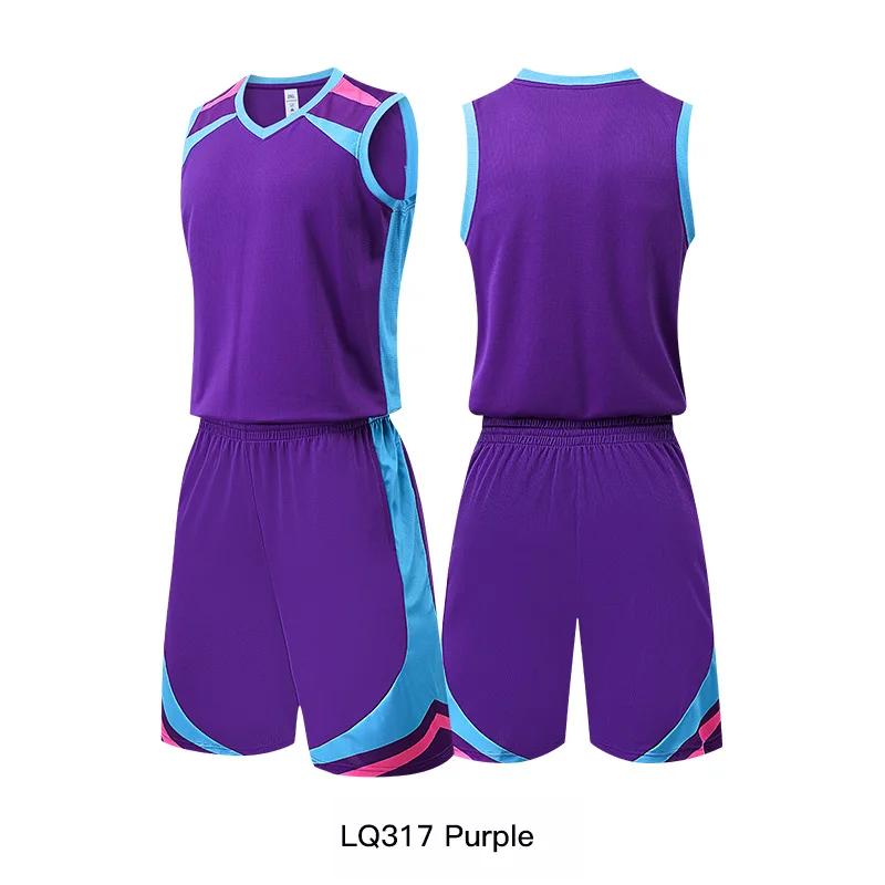 

Sportswear Men Adult Kid Basketball Jersey Boy Child Quick-drying Training Uniform Shirt Tracksuit Sport Suit Clothes 3XS