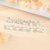 Original Opal Four-leaf Clover Stud Earrings for Women's Niche Design Sense Premium Earrings
