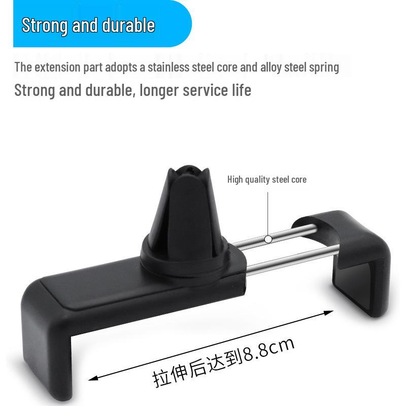 360° Rotating Telescopic Car Vent Phone Holder