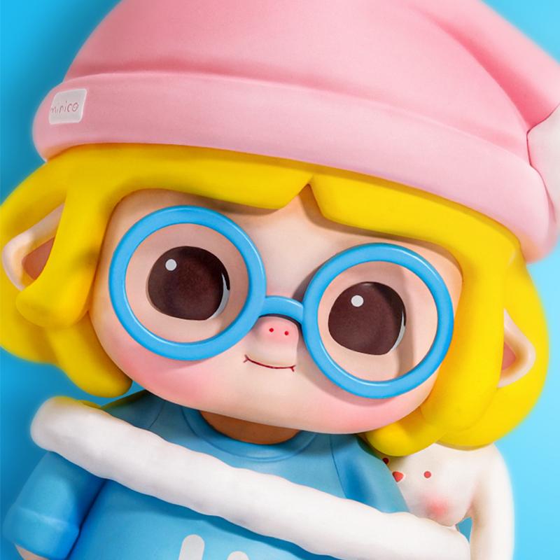 New POP MART MINICO HI Good Night Trendy Figures 15.5cm 210400431
