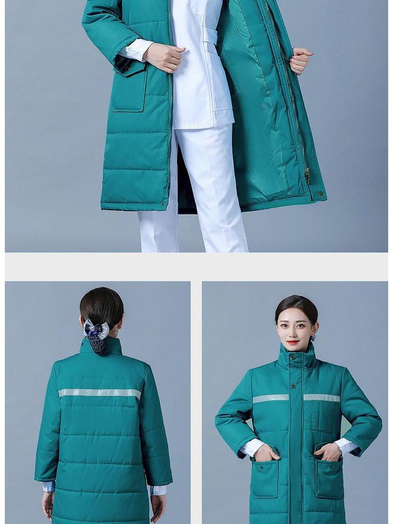 Neuer Winter-Baumwollmantel für Notaufnahmeärzte und -pfleger