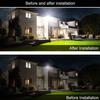LED Flood Light Spotlight AC220V 100W 200W IP66 Waterproof LED Black Shell Garden Street Gate Wall Floodlights led floodlights