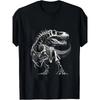 European Sizes T-Rex Fossil Dinosaur Paleontologist T-shirt