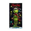 Christmas Cartoon Door Cover Sticker for Home Party Backdrop