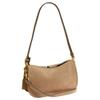 Coach Turnlock Waverly Double Lock Removable Chain Strap Suede Leather And Refined Calfskin Crossbody Bag Women Crossbody Bag Brown CEA86-B4XIB