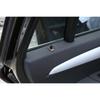 For BMW X1 F48 2016-2021 Pine Wood Grain Inner Door Buckle Protection Frame Trim