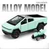 1:36 Legierung New Energy Pickup Modell Spielzeug Druckgussauto Hinterrad Rückstellkraft Türen Können Geöffnet Werden Miniaturfahrzeuge Kinderspielzeug