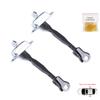 BDP1373-1 2 kusy doraz zadních dveří omezovač popruh pro Toyota RAV4 MK3 XA30 A3 2005-2013 Vanguard A3 6864042030