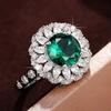 2026 New Sea Blue Cubic Zirconia Ring - Personalized Wedding Party Gorgeous Accessories of Special Interest To Women