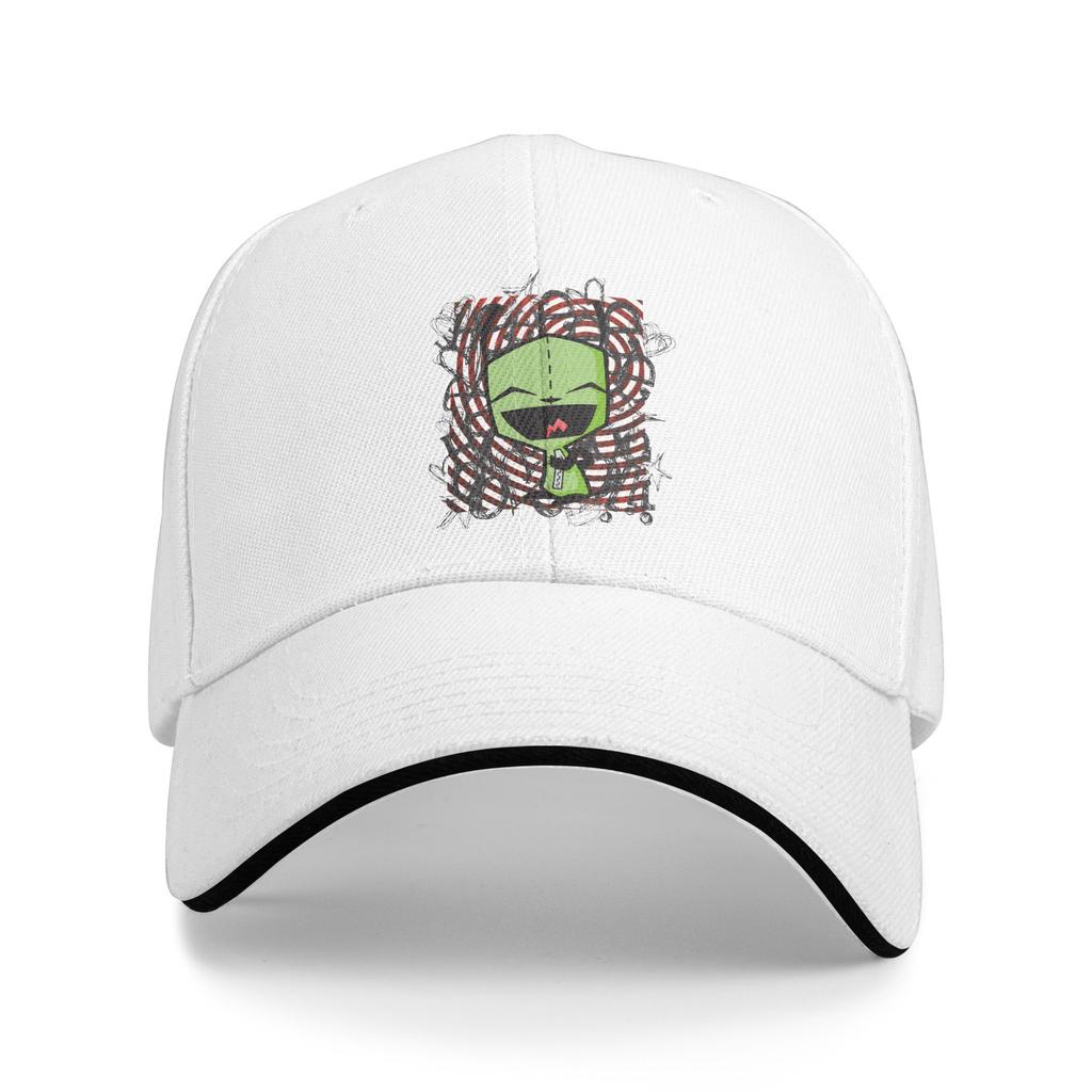 Dog Gir Invader Zim Baseball Caps Fashion Cartoon Sandwich Caps Unisex Women Adjustable Dad Hat Running Golf