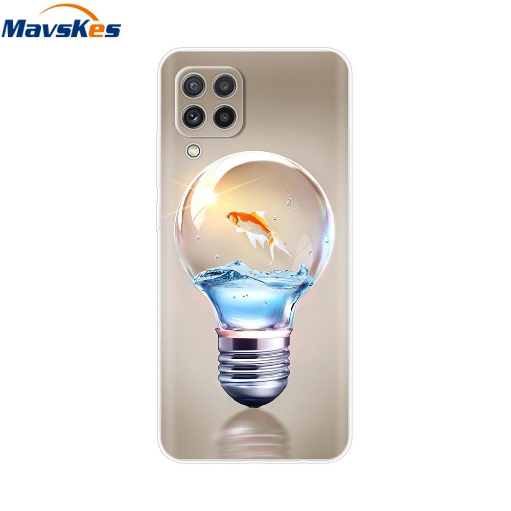 Für Samsung Galaxy A12 Hülle Weiche Silikonhülle Modisch Bemalte Weiche Handy-Fundas Für Samsung Galaxy A12 Hülle A 12 Hülle Stoßfänger