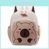 Capybara Toddler Backpack Featuring Lightweight Nylon Material For Kindergarten