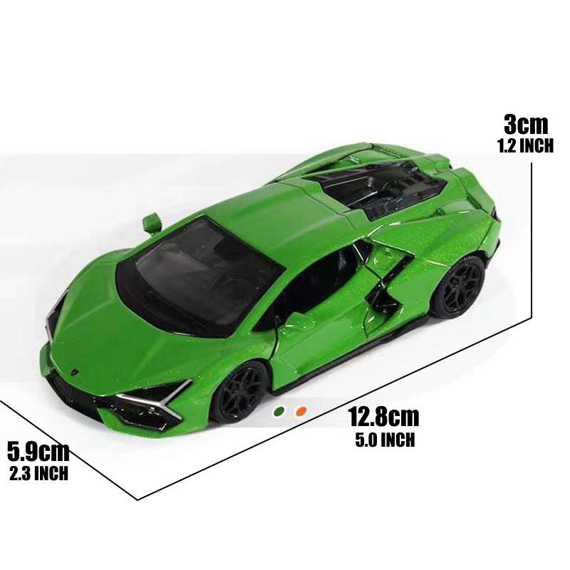 Model Car Alloy Reventon Toy With Inertial Control For Home Decor