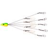 Umbrella Rigs Fishing Rigs 5 Arm Rigs Swimbait Set with 4 Leaf