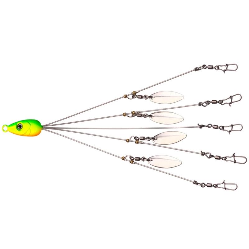 Umbrella Rigs Fishing Rigs 5 Arm Rigs Swimbait Set with 4 Leaf
