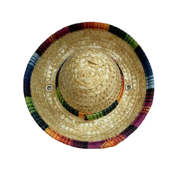Breathable Woven Straw Sun Hat For Children Beach Party DressingUp Event And Tropical Vacation Photoshoots Sombrero Cap