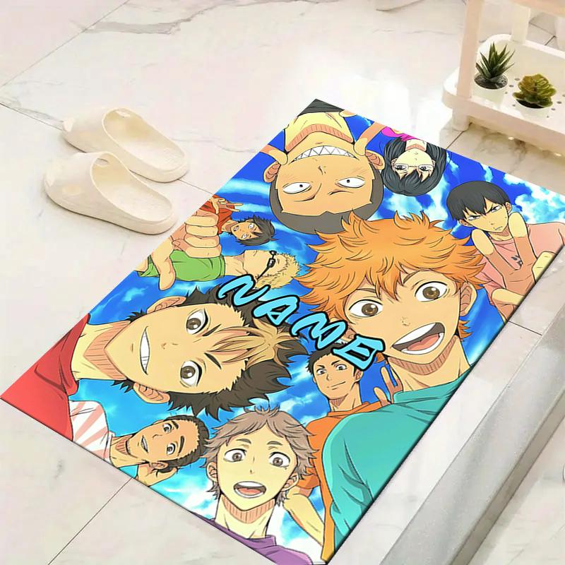 Custom 1Pc Volleyball Spirit Teamwork Triumphs Rug Office Carpet Indoor Outdoor Entrance Doormat Nonslip Soft And Comfortable Living Room D291580