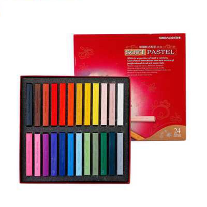Simbalion 24-Color Soft Pastel Sticks | Pastel Pencils 24-Color Soft Pastel