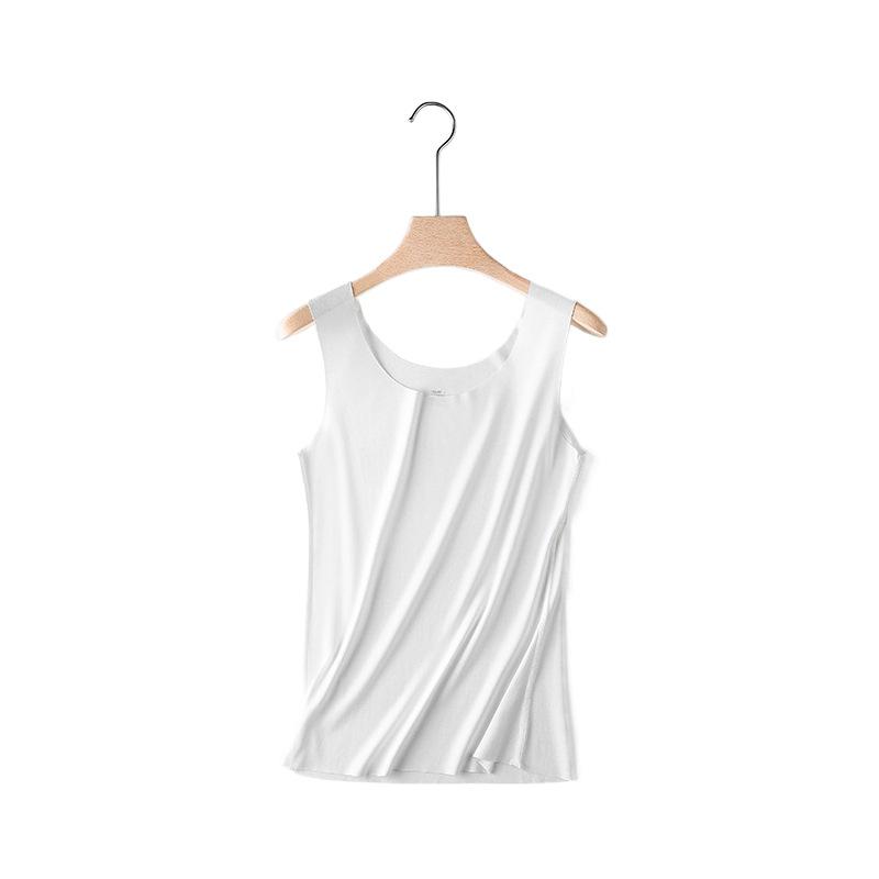 Summer New Women's Seamless Modal Vest Sling Wear Sports Fitness Skin-friendly Large Size Breathable Bottoming Shirt