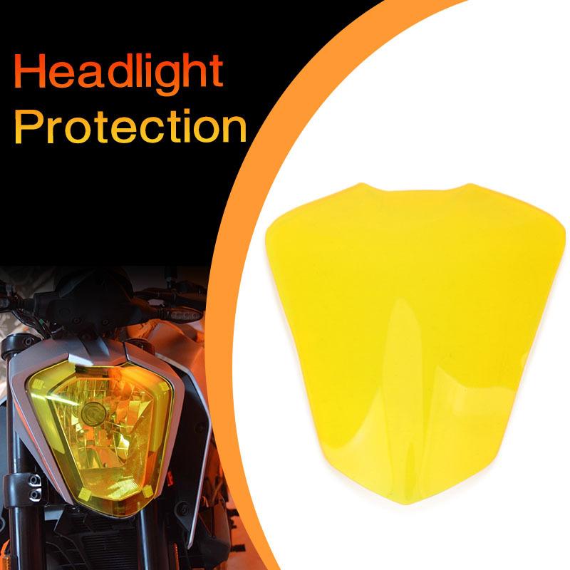 Motorcycle Headlight Lens Guard Protector For DUKE 250 - Modified Accessories