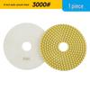 Multi-Size Diamond Water Polishing Pad (5" To 14") for Granite - Fits Angle Grinders