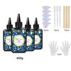 UV Resin Clear, Hard, Upgraded Crystal Clear Epoxy Resin Up Premixed UV Cure Resin For Craft Jewelry Making Resin Craft Casting
