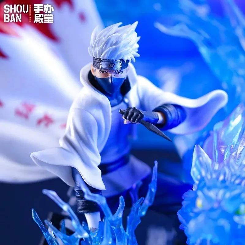 28cm Pvc Naruto Gk Anime action Figure Hatake Kakashi toy Figure Statue Ornament Collection Model Decora Figurine Christmas gift
