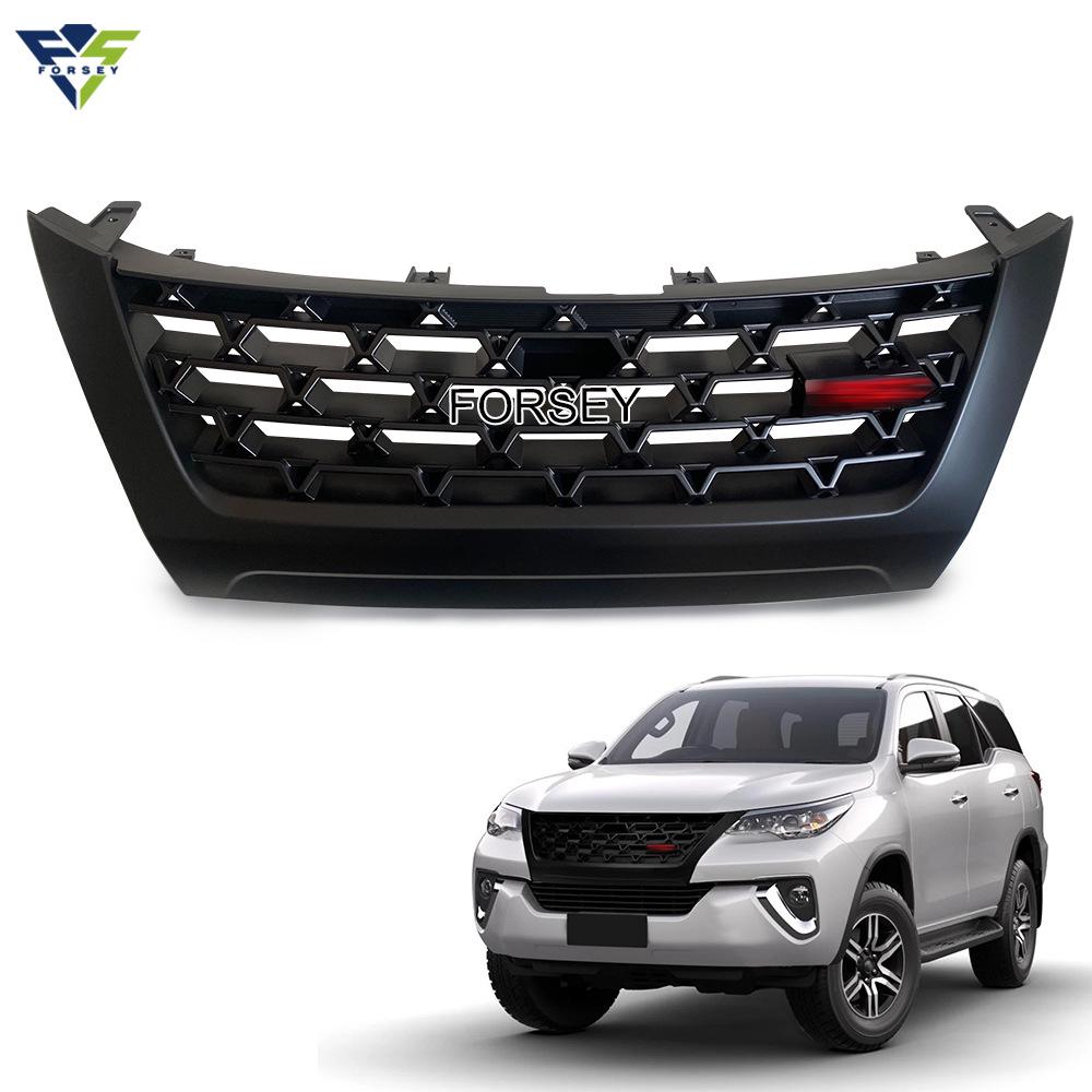 Compatible Grille for 2016+ Fortuner TRD Small Letter Style