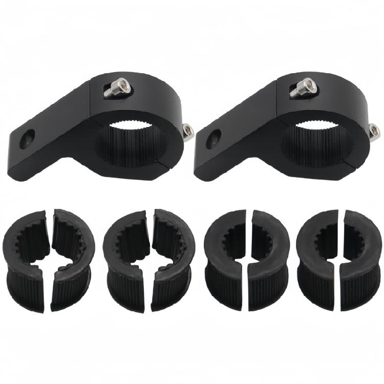 Heavy Duty Heat Resistant Work Light Mounting Brackets Holder Clamp Suitable For Offroads Vehicles Truck Motorcycle 2pcs