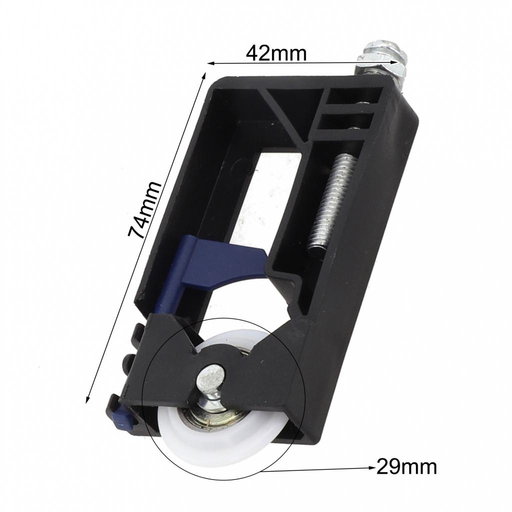 Old Wooden Door Roller Guide Kit Side Mounted Sliding Door Pulley Inner Core